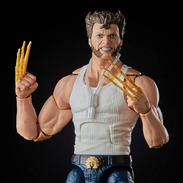 Marvel Legends Wolverine (White Shirt with Bone Claws) Exclusive - Image 2