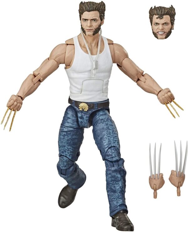 Marvel Legends Wolverine (White Shirt with Bone Claws) Exclusive - Image 8