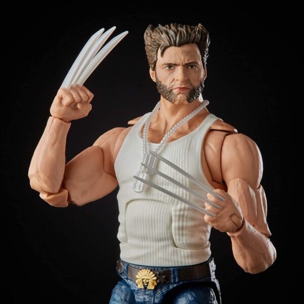 Marvel Legends Wolverine (White Shirt with Bone Claws) Exclusive - Image 5