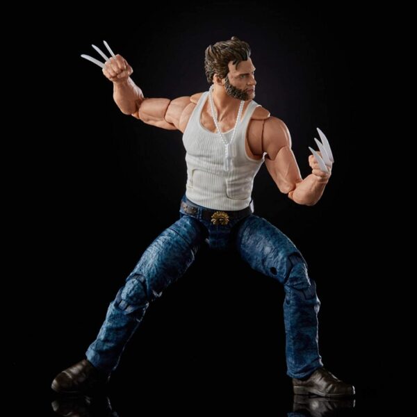 Marvel Legends Wolverine (White Shirt with Bone Claws) Exclusive - Image 6