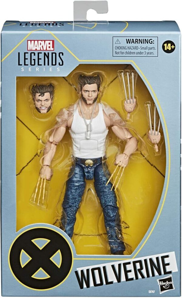 Marvel Legends Wolverine (White Shirt with Bone Claws) Exclusive - Image 10