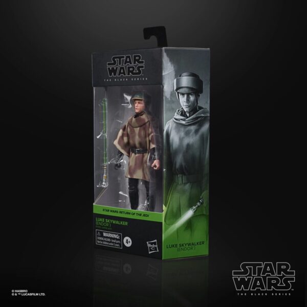 Star Wars Black Series Luke Skywalker (Endor Battle Poncho) - Image 6