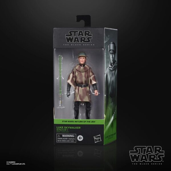 Star Wars Black Series Luke Skywalker (Endor Battle Poncho) - Image 5