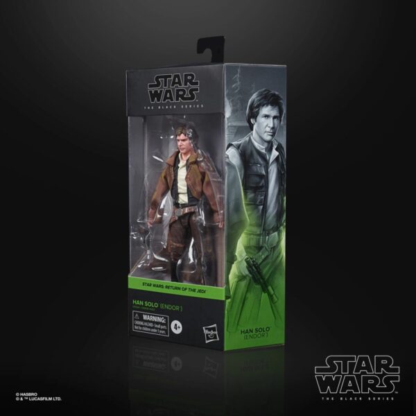 Star Wars Black Series Han Solo (Endor Trenchcoat) - Image 5