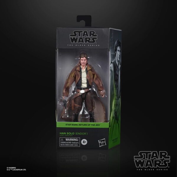 Star Wars Black Series Han Solo (Endor Trenchcoat) - Image 4