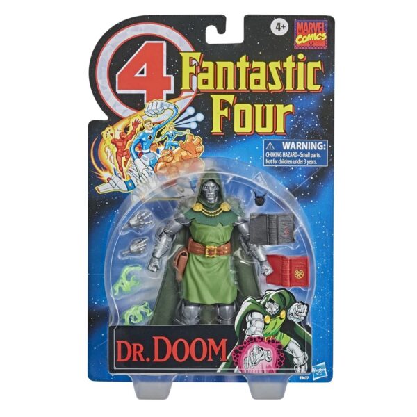 Retro Fantastic Four Marvel Legends Doctor Doom - Image 8