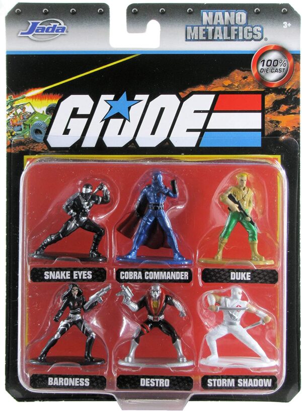 G. I. Joe 6 pack Nano Metal Figures