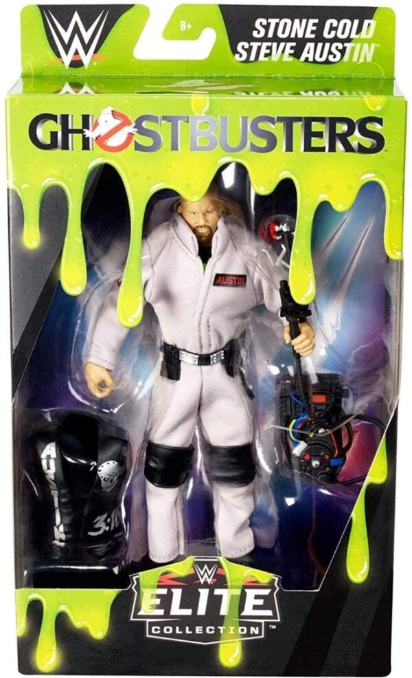 WWE Elite Ghostbusters "Stone Cold" Steve Austin Exclusive - Image 3