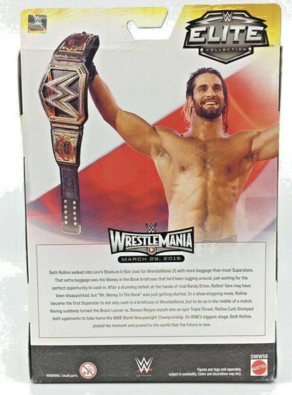 WWE Elite Exclusive Seth Rollins MITB - Image 2