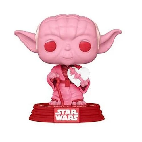 yoda valentine plush