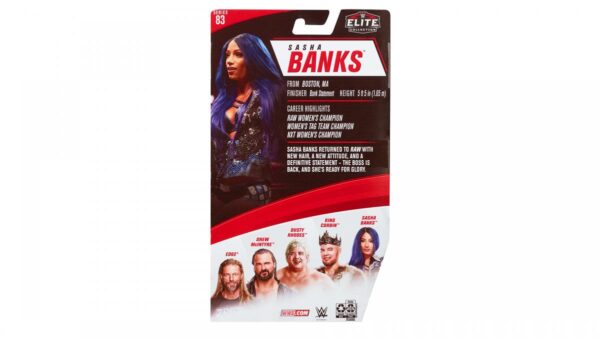 WWE Elite 83 Sasha Banks Pre-Order - Image 8